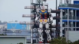 VIDEO: Robot Gundam Raksasa Akan  Dipamerkan di Jepang