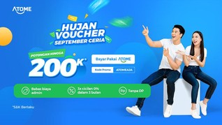 Fenomena Hujan Voucher dari Atome Guyur Indonesia
