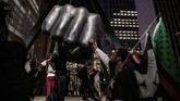FOTO: Demo Kematian Breonna Taylor di AS Meluas Aksi protes terjadi di sejumlah kota di seluruh Amerika Serikat menyusul kematian wanita kulit hitam, Breonna Taylor.