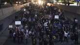 FOTO: Demo Kematian Breonna Taylor di AS Meluas Aksi protes terjadi di sejumlah kota di seluruh Amerika Serikat menyusul kematian wanita kulit hitam, Breonna Taylor.