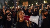 FOTO: Demo Kematian Breonna Taylor di AS Meluas Aksi protes terjadi di sejumlah kota di seluruh Amerika Serikat menyusul kematian wanita kulit hitam, Breonna Taylor.