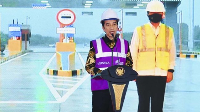 Jokowi pada Selasa (26/1) ini terbang ke Sumatera Selatan guna meresmikan Tol Kayu Agung-Palembang. 