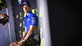 FOTO: MotoGP Catalunya, Pembalap Spanyol 'Kepung' Dovizioso Andrea Dovizioso menjadi satu-satunya pembalap Italia pada konferensi pers jelang MotoGP Catalunya 2020 di Sirkuit Barcelona, Kamis (24/9).