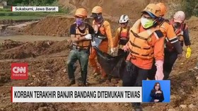 VIDEO: Korban Terakhir Banjir Bandang Ditemukan Tewas