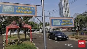 FOTO: Layanan Drive Thru Wisata Kuliner demi Cegah Kerumunan