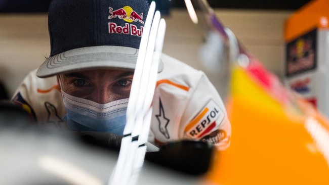 Kembalinya Marc Marquez disebut bikin para rival minder jelang MotoGP Portugal di Sirkuit Portimao, Minggu (18/4).