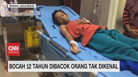 VIDEO: Bocah 12 Tahun Dibacok Orang Tak Dikenal