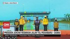 VIDEO: Presiden Jokowi Resmikan Jalan Tol Pekanbaru - Dumai