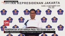 VIDEO: Pemerintah Atur Harga Pagu Tes Swab dan PCR