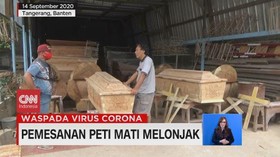 VIDEO: Pemesanan Peti Mati Melonjak