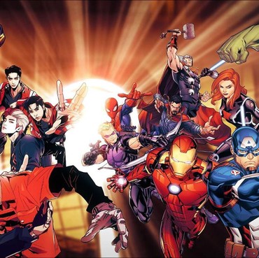 Kolaborasi SuperM x MARVEL Rilis Hari Ini di Amerika Serikat