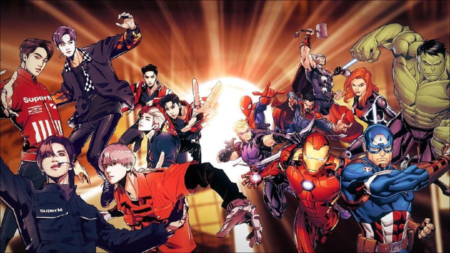 SM ENTERTAINMENT SM ENTERTAINMENT X MARVEL