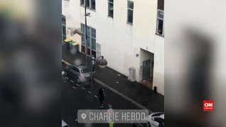 VIDEO: Detik-detik Setelah Penusukan Dekat Charlie Hebdo