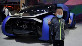 China Tetap Gelar Pameran Mobil di Tengah Pandemi Corona