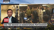 VIDEO: Eks Tim Mawar di Kementerian Pertahanan