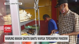 VIDEO: Warung Makan Gratis Bantu Warga Terdampak Pandemi
