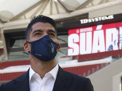 Suarez Pakai Jersey Nomor 9 di Atletico, Ini Penampakannya