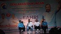 Fahri Hamzah datang ke Medan, Beri Wejangan untuk Bobby-Aulia
