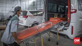 FOTO: Melihat dari Dekat Bengkel Pembuatan Mobil Ambulans Semakin meningkatnya jumlah penambahan kasus positif covid-19 per hari berdampak pada meningkatnya pemenuhan alat kesehatan termasuk ambulans.