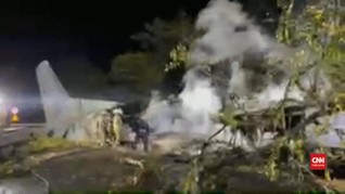 VIDEO: Pesawat Militer Ukraina Jatuh, 22 Orang Tewas