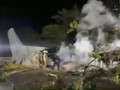 VIDEO: Pesawat Militer Ukraina Jatuh, 22 Orang Tewas