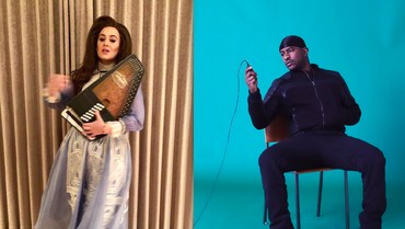 Adele Kepergok Kencan Lagi dengan Rapper Skepta