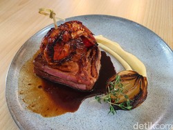 Resep Cola Teriyaki Sirloin and King Prawn ala Restoran