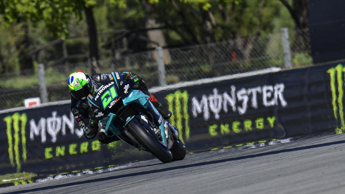 FOTO: Rossi Impresif di Kualifikasi MotoGP Catalunya