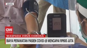 VIDEO: Biaya Perawatan Pasien Covid-19 Mencapai Rp.600 Juta