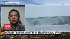 VIDEO: Potensi Tsunami 20 Meter di Selatan Pulau Jawa