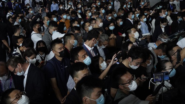 FOTO: Pulih Dari Pandemi, China Gelar Pameran Mobil