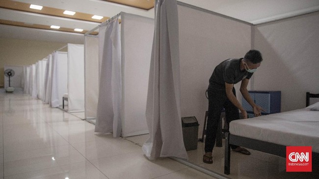 Sementara itu, pasien positif Covid-19 yang berasal dari kalangan miskin akan ditempatkan di sejumlah wisma milik Pemprov DKI Jakarta.