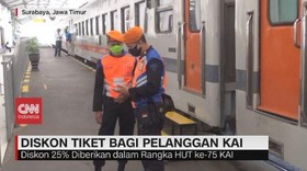VIDEO: Rayakan HUT ke-75, PT KAI Bagikan Promo Harga Tiket