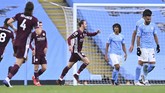 FOTO: Man City Dibantai Leicester City di Liga Inggris Manchester City tampil mengecewakan saat kalah 2-5 dari tamunya Leicester City dalam lanjutan Liga Inggris 2020/2021.
