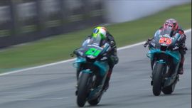 VIDEO: Tiga Manuver Kemenangan Quartararo di MotoGP Catalunya