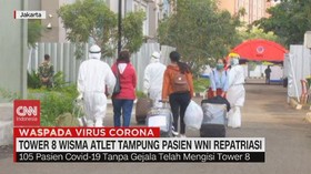 VIDEO: Tower 8 Wisma Atlet Tampung Pasien WNI Repatriasi