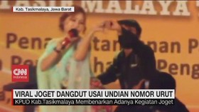 VIDEO: Viral Joget Dangdut Usai Undian Nomor Urut