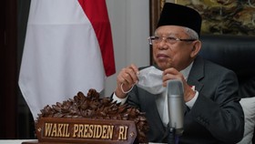 Ma'ruf soal Ekspor Kalah: RI Masih Tukang Stempel Label Halal