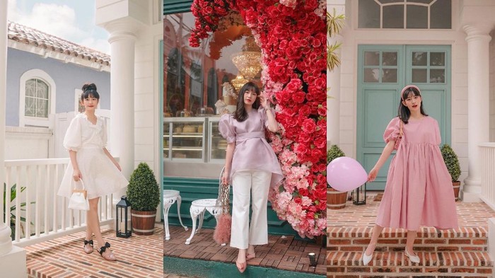 Tampil Cute dan Chic ala Korea dengan Outfit Puff Sleeve