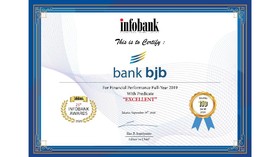 20 Tahun Mengabdi, Bank BJB Raih Predikat Khusus