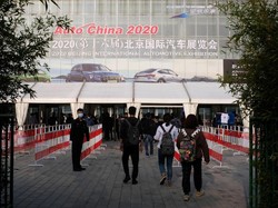 Beijing Auto Show Digelar, Pengunjung Sangat Sepi