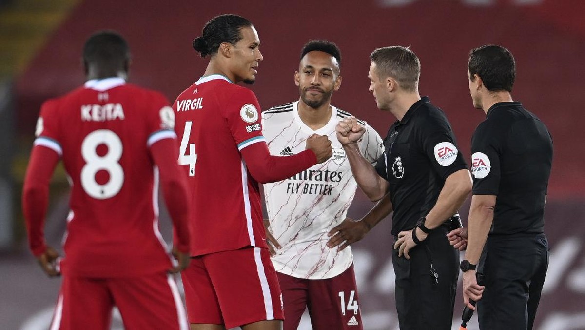 FOTO: Liverpool Beri Pelajaran untuk Arsenal