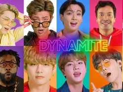 BTS Akhiri #BTSWEEK dengan Sepatu Roda dan Dynamite