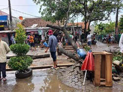 5 Desa Terdampak Hujan Badai di Parung Panjang Bogor