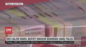 VIDEO: Eks Calon Bupati Madiun Edarkan Uang Palsu