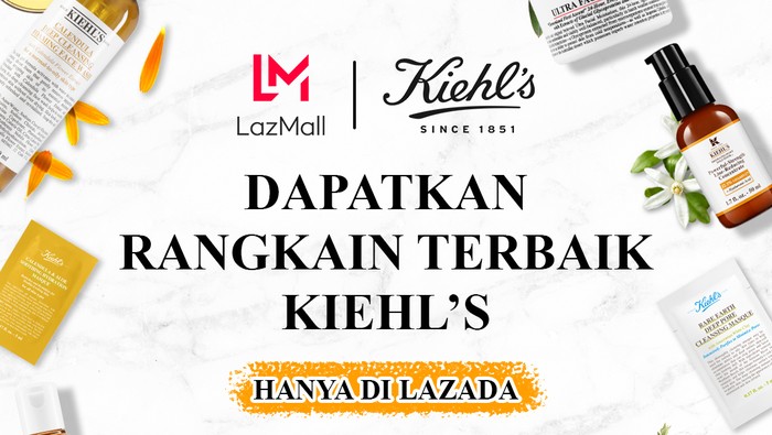Punya Online Flagship Store Pertama di Lazada, Kamu Bisa Konsultasi Gratis Sebelum Berbelanja Kiehl's