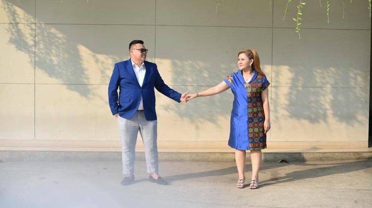 Pernikahan tersebut digelar tertutup dan hanya dihadiri keluarga dekat saja. (Foto: Facebook Serevina Silaen)