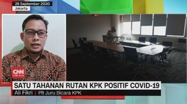 VIDEO: Satu Tahanan Rutan KPK Positif Covid-19