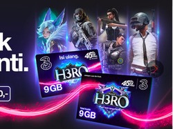Tri Luncurkan H3RO, Jamin Kuota Awet dan Tebar Diskon PUBG sampai FF