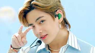 Pelipis Kesakitan Dihantam Ritsleting, V BTS Tetap Lanjut Syuting